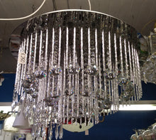 Load image into Gallery viewer, Glass Crystal Chandelier
