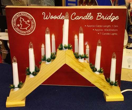Wooden Candle Bridge